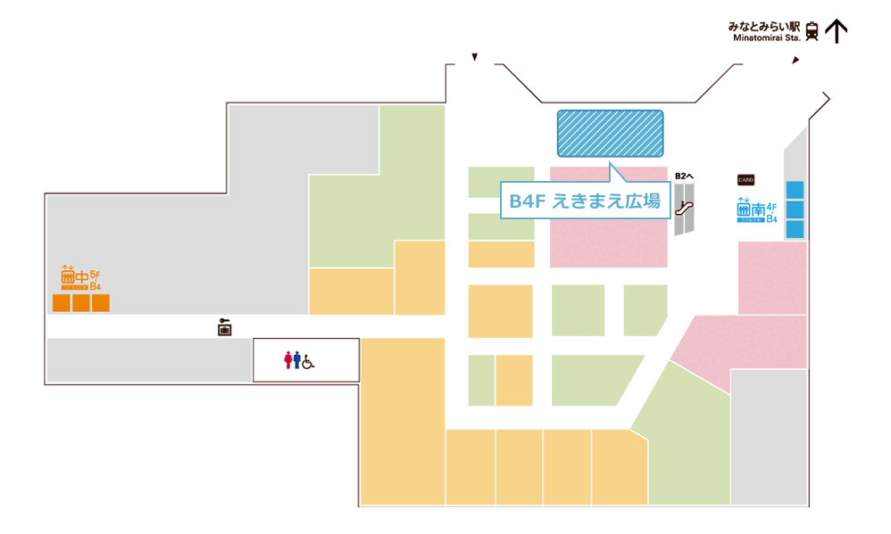 B4　えきまえ広場