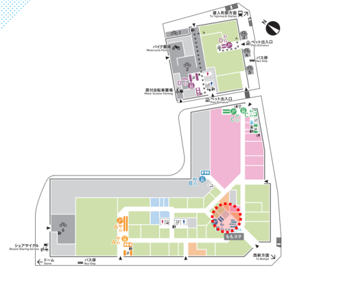 1F　おおかいだん前